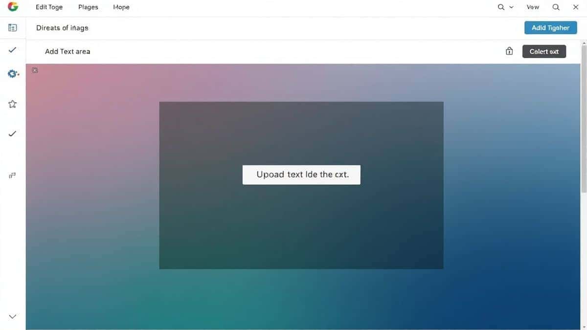 A clean, modern browser interface showing a drag-and-drop upload area for an image to Base64 converter tool