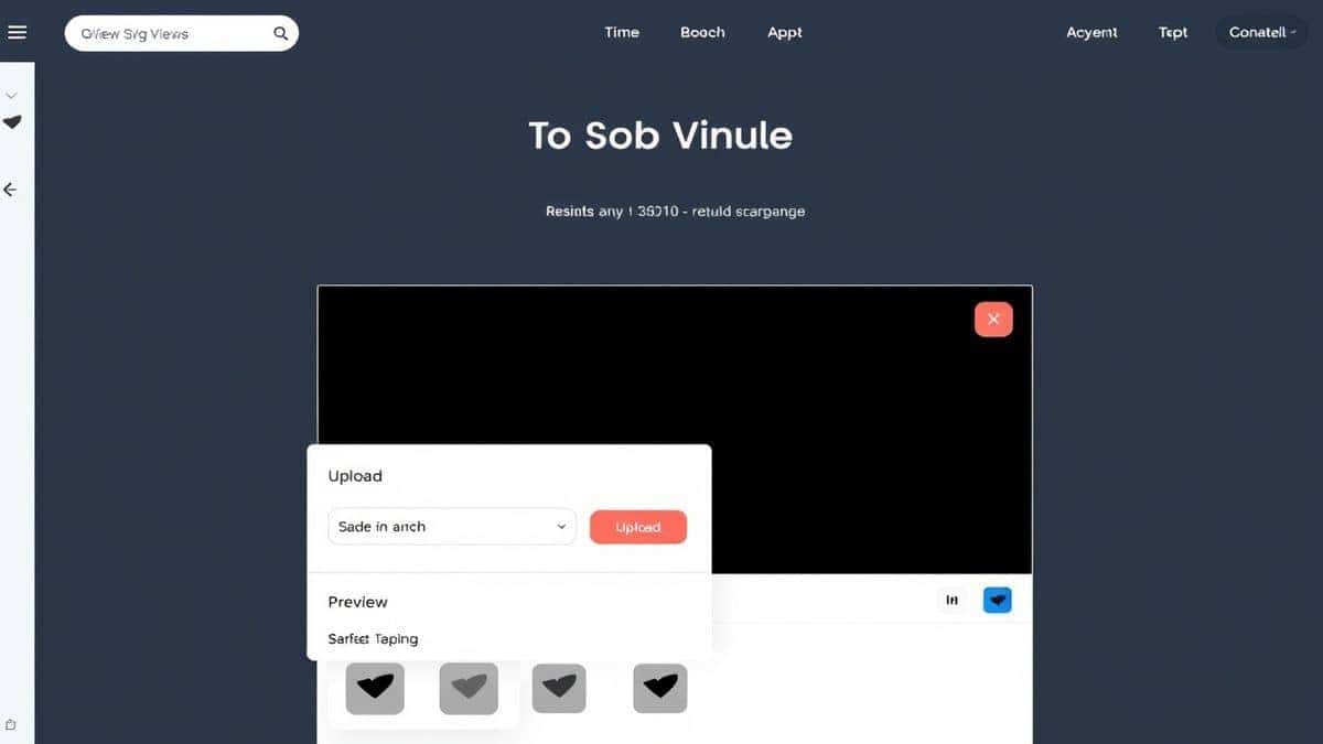 modern online svg viewer tool interface clean ui browser based with upload button and preview panel